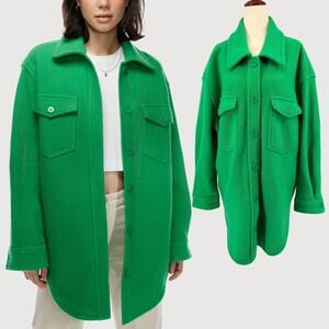Aritzia Wilfred Free Ganna Jacket Merino Wool XL